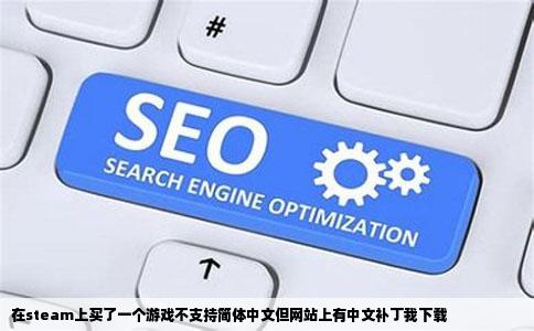 在steam上买了一个游戏不支持简体中文但网站上有中文补丁我下载