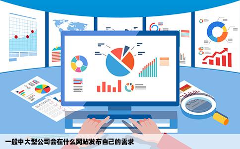 一般中大型公司会在什么网站发布自己的需求