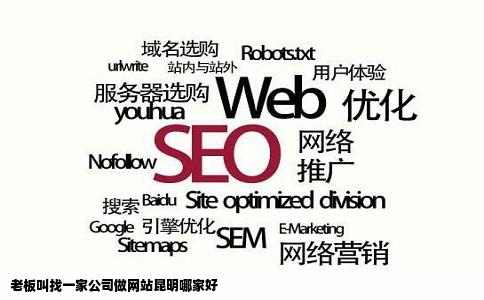 老板叫找一家公司做网站昆明哪家好