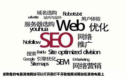 求助我的电脑其他网站可以打开但打不开敦煌网该网站在其他电脑上