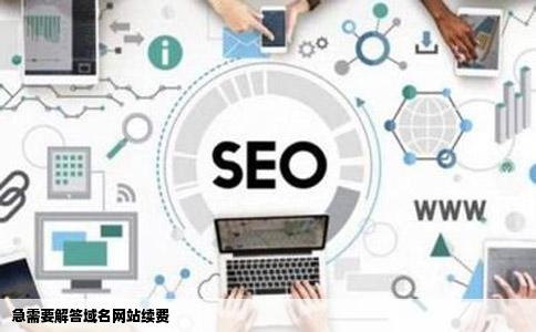 急需要解答域名网站续费