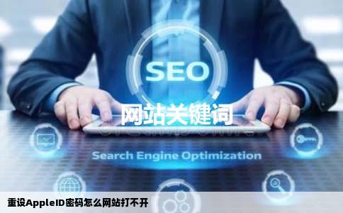 重设AppleID密码怎么网站打不开