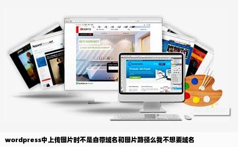 wordpress中上传图片时不是自带域名和图片路径么我不想要域名