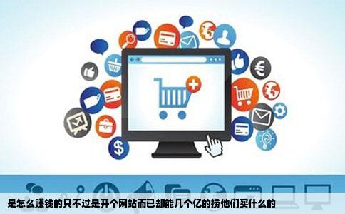 是怎么赚钱的只不过是开个网站而已却能几个亿的捞他们买什么的