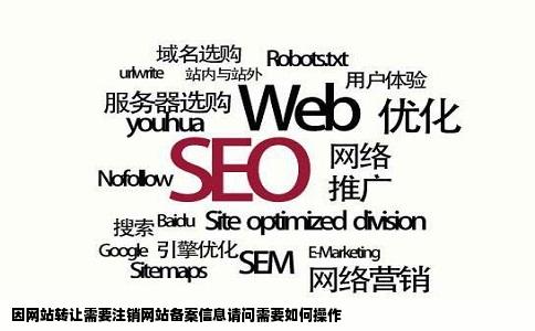 因网站转让需要注销网站备案信息请问需要如何操作