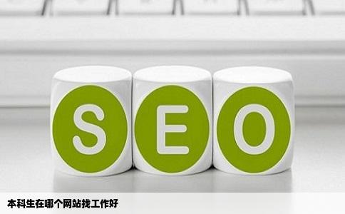 本科生在哪个网站找工作好