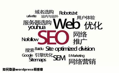 如何登录wordpress看博客