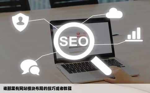 谁那里有网站模块布局的技巧或者教程