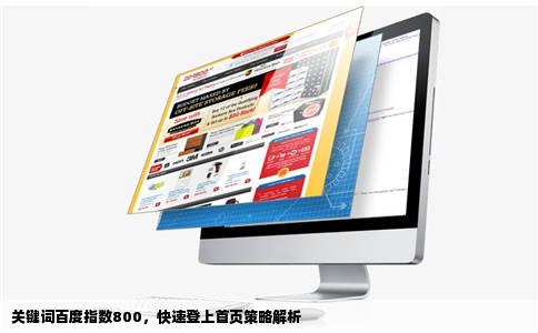 关键词百度指数800，快速登上首页策略解析