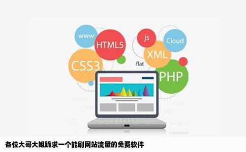 各位大哥大姐跪求一个能刷网站流量的免费软件