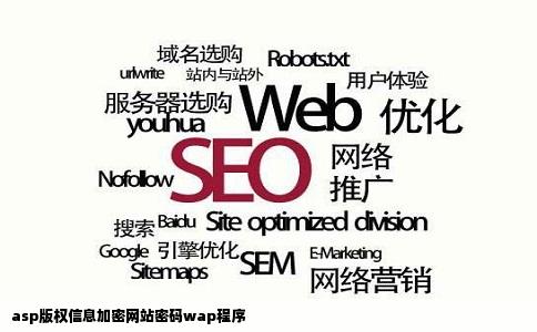 asp版权信息加密网站密码wap程序