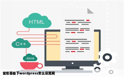 宝塔面板下wordpress怎么设置网
