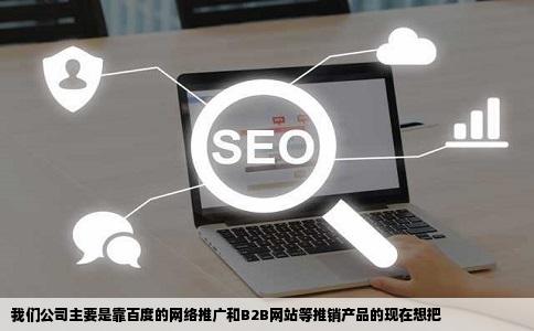 我们公司主要是靠百度的网络推广和B2B网站等推销产品的现在想把