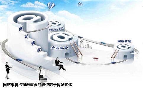 网站编辑占据着重要的地位对于网站优化