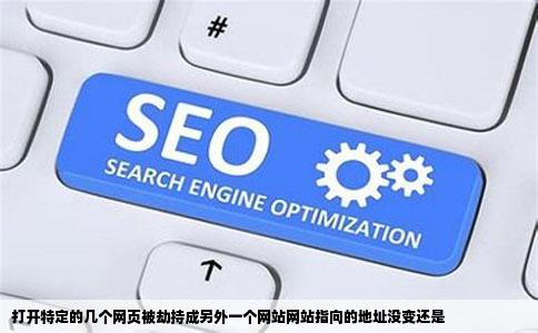 打开特定的几个网页被劫持成另外一个网站网站指向的地址没变还是