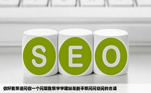 你好我想请问你一个问题我想学学建站是新手想问问空间的合适