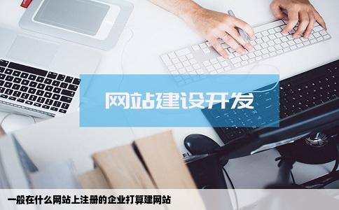 一般在什么网站上注册的企业打算建网站
