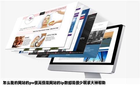 怎么我的网站的pv很高但是网站的ip数却是很少啊求大神帮助
