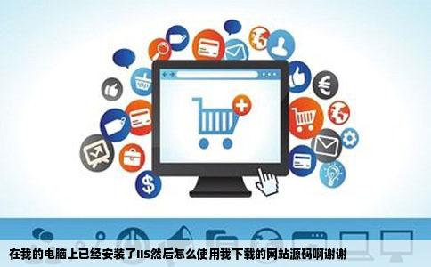 在我的电脑上已经安装了IIS然后怎么使用我下载的网站源码啊谢谢