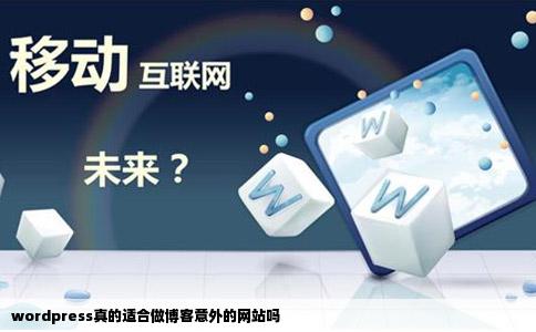 wordpress真的适合做博客意外的网站吗