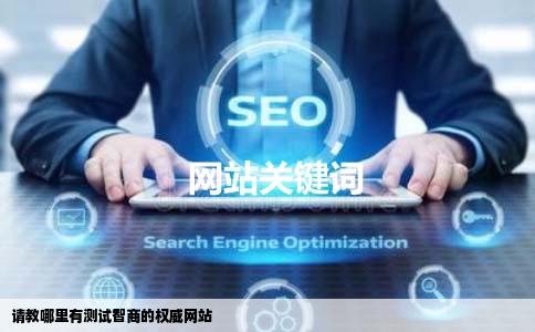 请教哪里有测试智商的权威网站