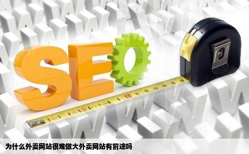 为什么外卖网站很难做大外卖网站有前途吗