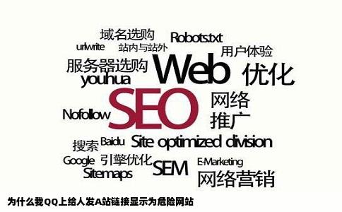 为什么我QQ上给人发A站链接显示为危险网站
