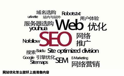 网站优化怎么做好上线准备内容