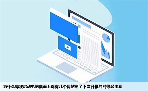 为什么每次启动电脑桌面上都有几个网站删了下次开机的时候又出现
