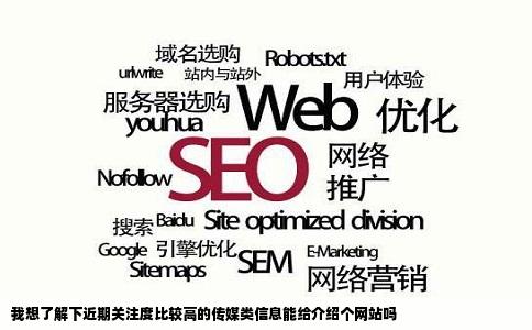 我想了解下近期关注度比较高的传媒类信息能给介绍个网站吗