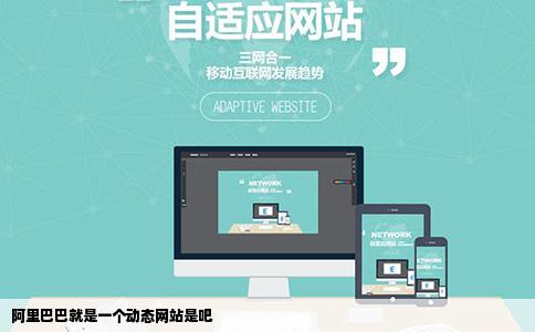 阿里巴巴就是一个动态网站是吧