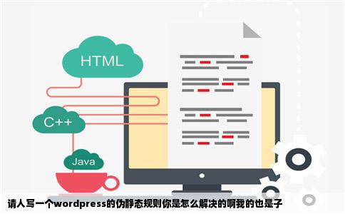 请人写一个wordpress的伪静态规则你是怎么解决的啊我的也是子