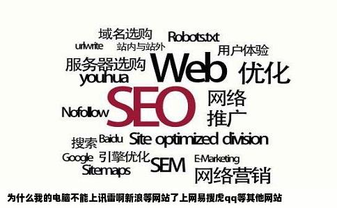 为什么我的电脑不能上讯雷啊新浪等网站了上网易搜虎qq等其他网站