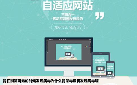 我在浏览网站的时候发现病毒为什么我杀毒没有发现病毒呢