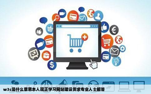 w3c是什么意思本人现正学习网站建设贵求专业人士解答