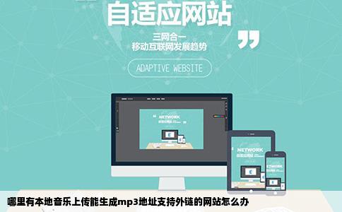 哪里有本地音乐上传能生成mp3地址支持外链的网站怎么办