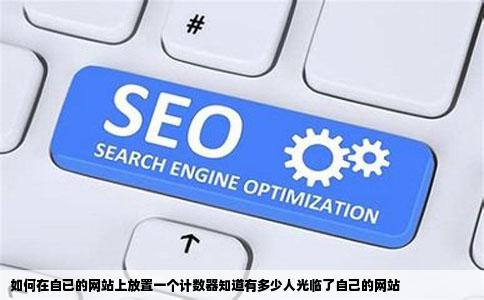 如何在自已的网站上放置一个计数器知道有多少人光临了自己的网站