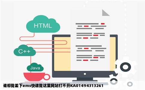 谁帮我差下ems快递我这里网站打不开KA01494313261