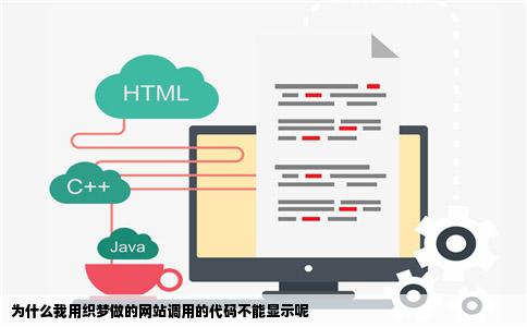 为什么我用织梦做的网站调用的代码不能显示呢
