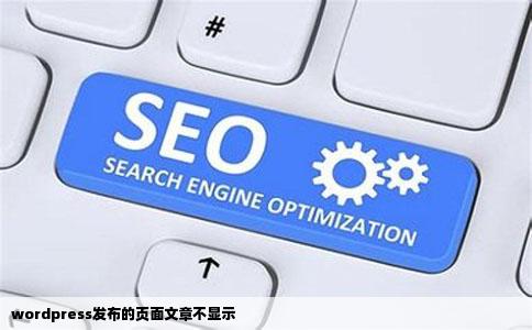wordpress发布的页面文章不显示