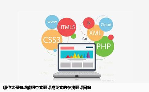哪位大哥知道能把中文翻译成英文的在线翻译网站