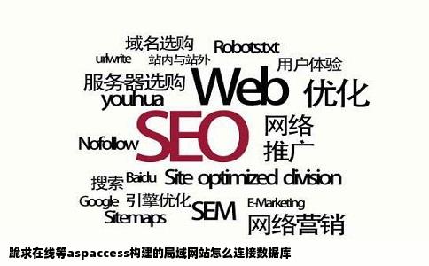 跪求在线等aspaccess构建的局域网站怎么连接数据库