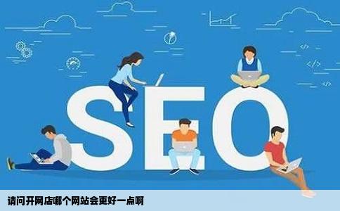 请问开网店哪个网站会更好一点啊