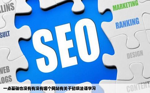 一点基础也没有有没有哪个网站有关于初级法语学习