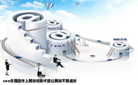 seo合理操作上网站优化才能让网站不酿成长