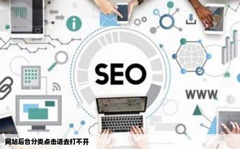 网站后台分类点击进去打不开