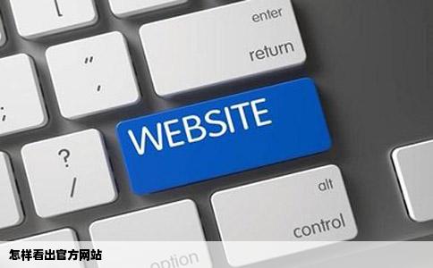 怎样看出官方网站