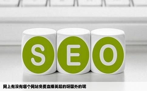 网上有没有哪个网站免费直播英超的呀国外的呢