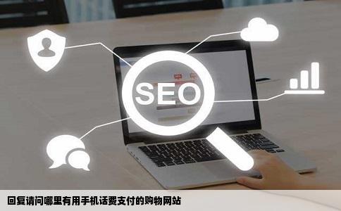 回复请问哪里有用手机话费支付的购物网站