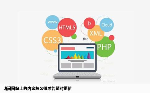 请问网站上的内容怎么做才能随时更新